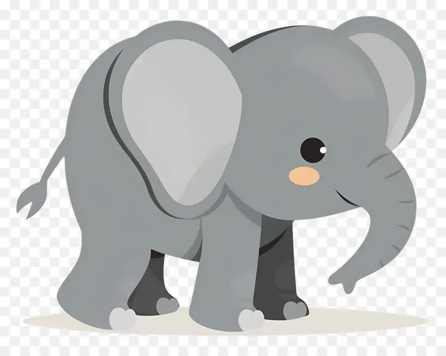 Lindo Elefante，Elefante Azul PNG