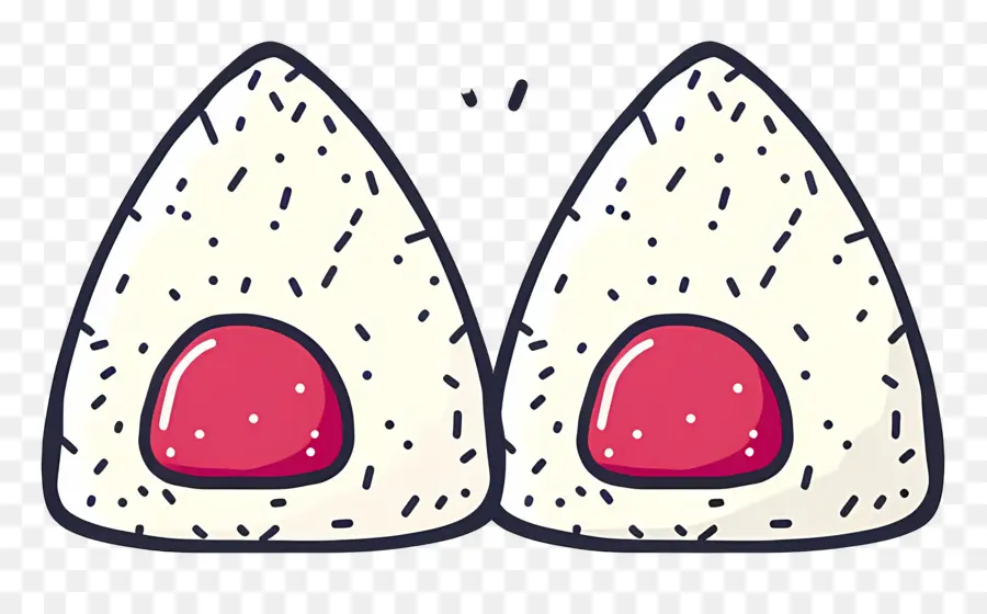 Onigiri Umeboshi，Onigiri Sencillo PNG