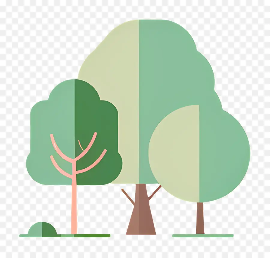 árbol Minimalista，Árboles Minimalistas PNG