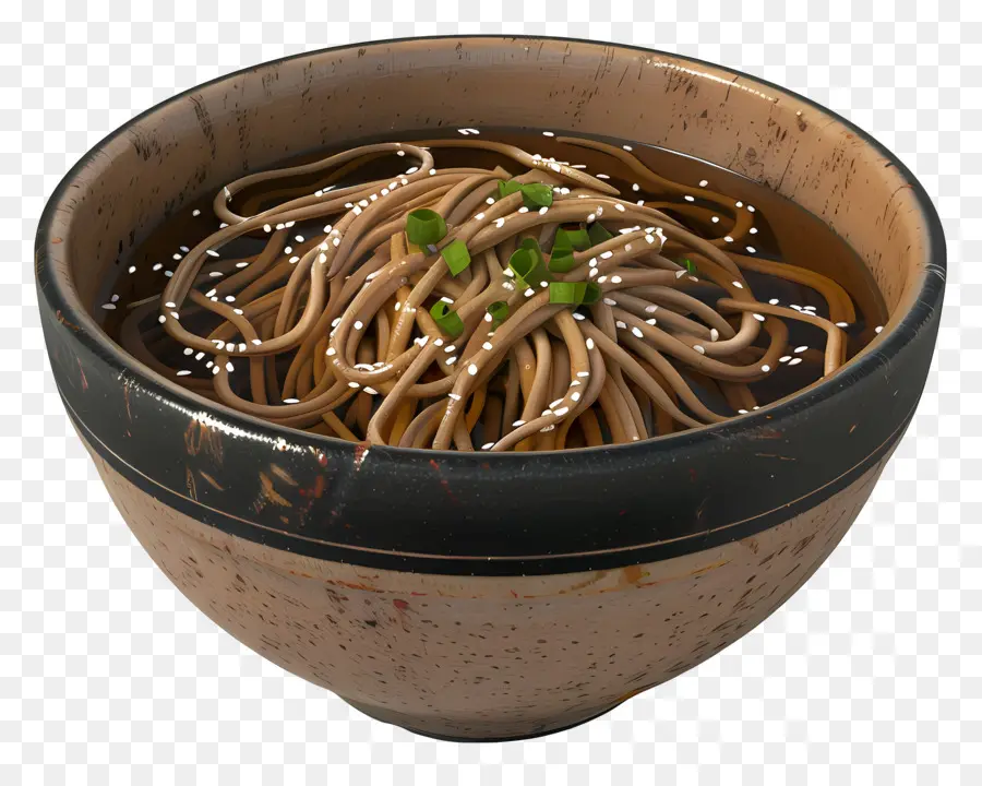 Fideos Soba，Bol PNG