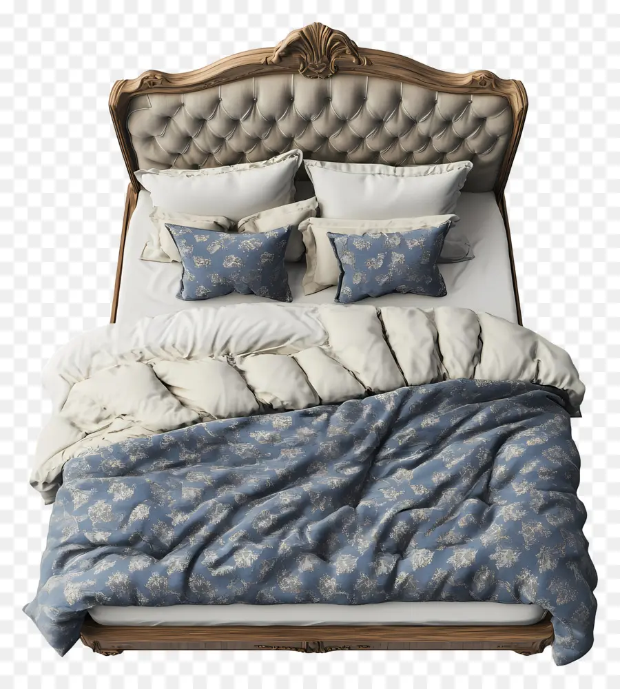 Cama Acogedora，Cama Adornada PNG