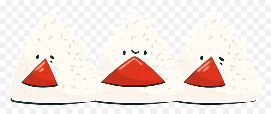 Onigiri Umeboshi，Ilustración De Onigiri PNG