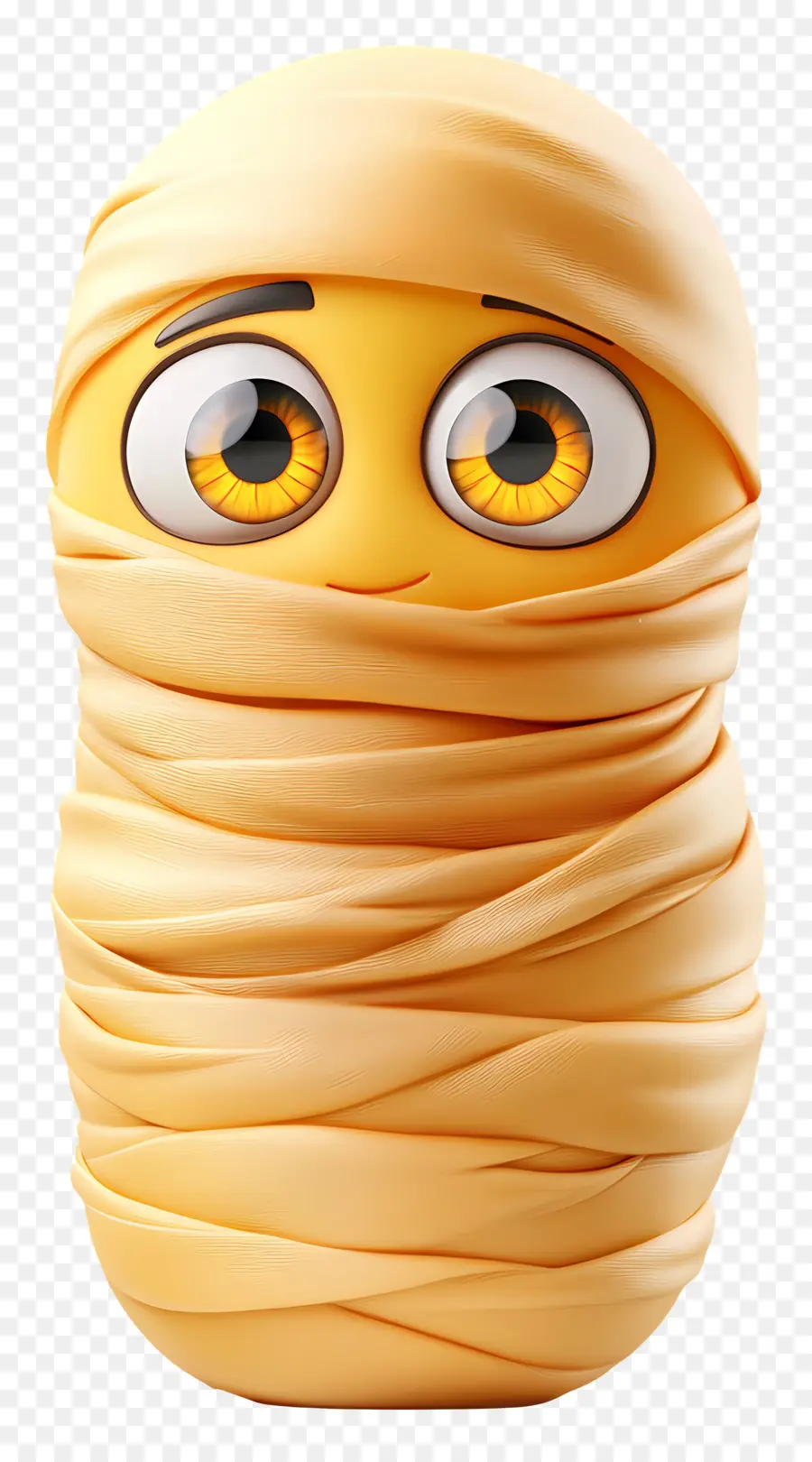 Emojis De Halloween，Momia Emoji PNG