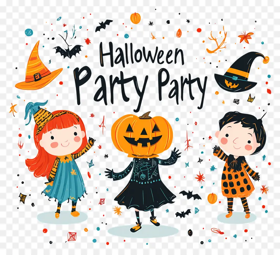 Fiesta De Halloween，Fiesta De Halloween Para Niños PNG