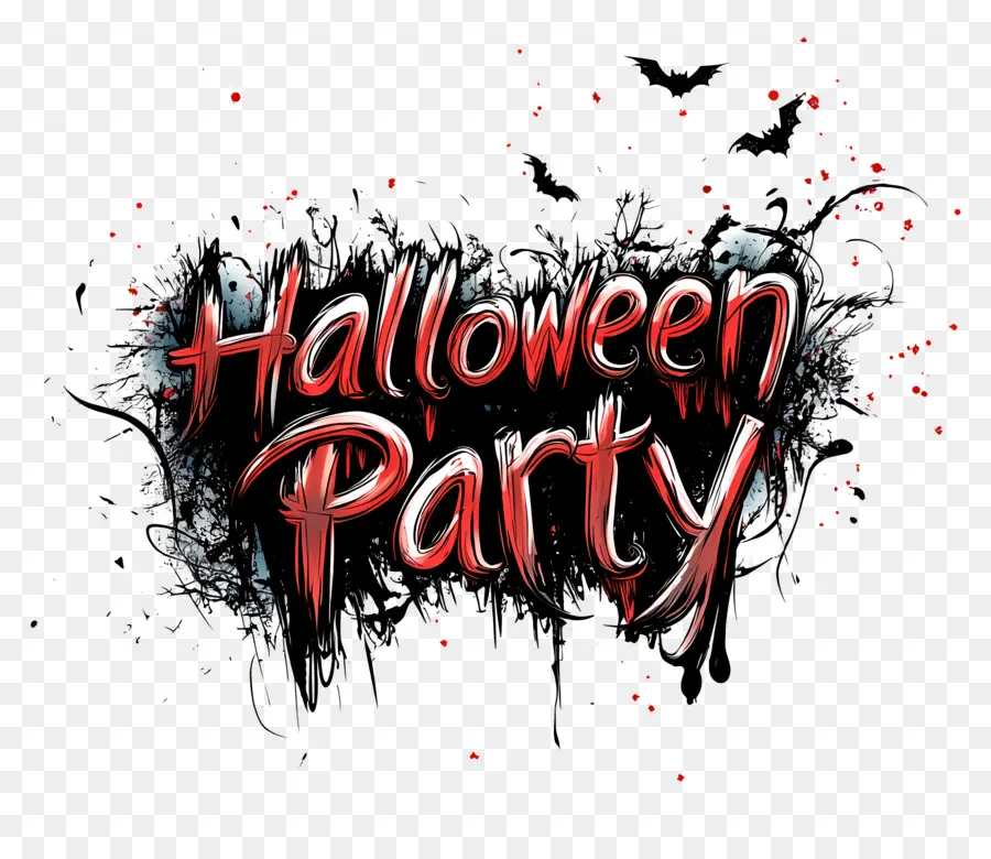 Fiesta De Halloween，Texto De Fiesta De Halloween PNG