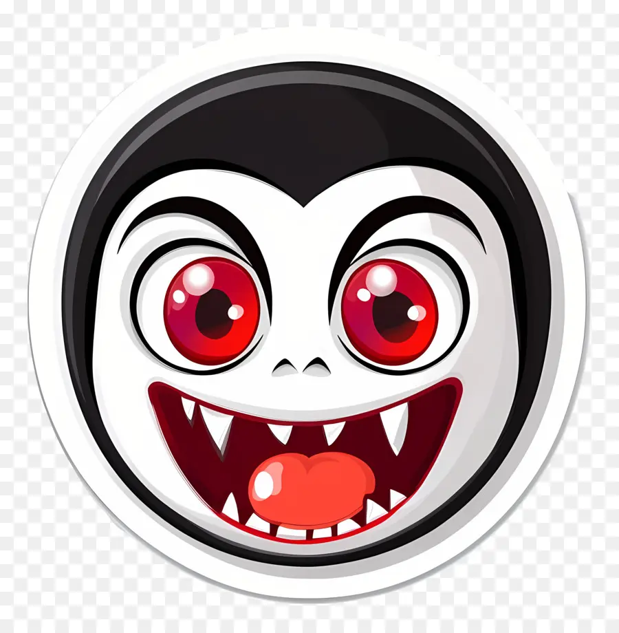 Emojis De Halloween，Emoji Vampiro PNG