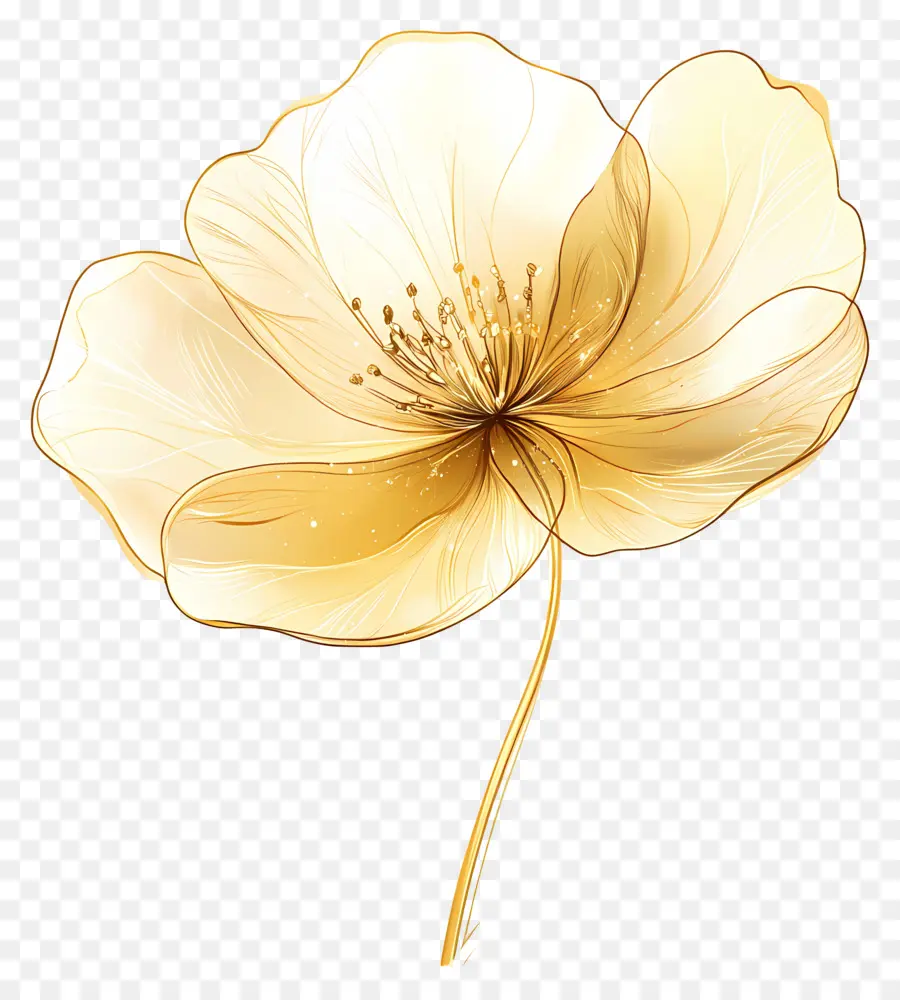 Flor Oro，Flor Dorada PNG