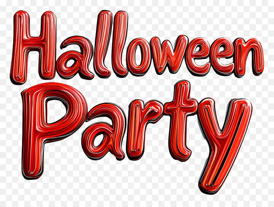 Fiesta De Halloween，Texto De Fiesta De Halloween PNG