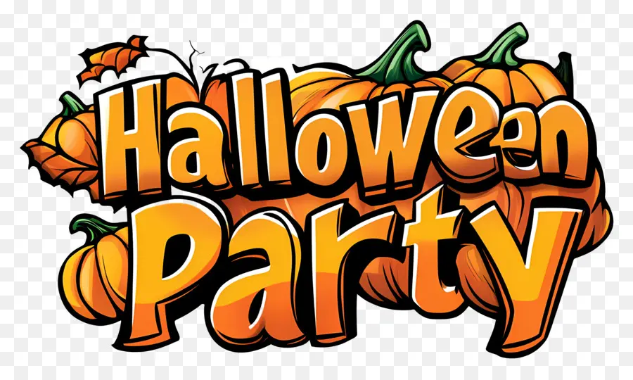 Fiesta De Halloween，Texto De Fiesta De Halloween PNG