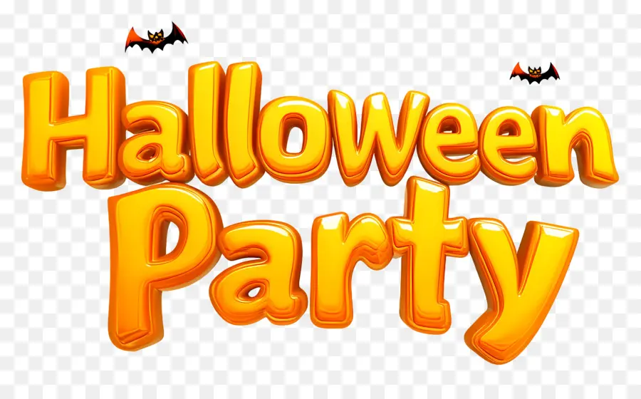 Fiesta De Halloween，Texto De Fiesta De Halloween PNG