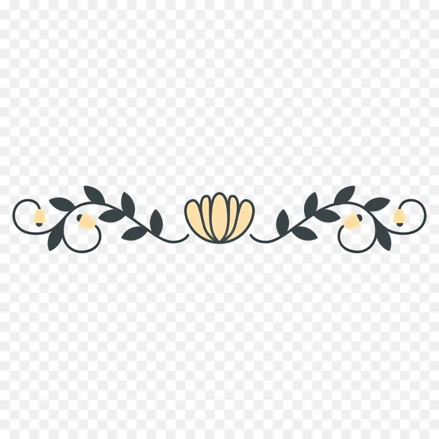 Decoracion Floral，Borde Floral PNG