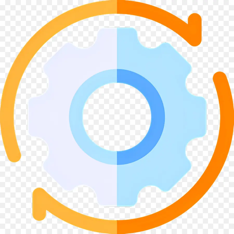 Flecha Circular，Engranaje Con Flechas PNG