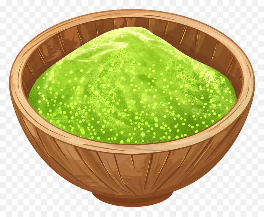 Polvo De Matcha，Polvo Verde PNG