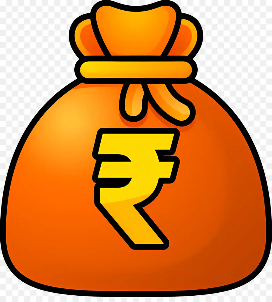 Rupias Indias，Bolsa De Dinero PNG