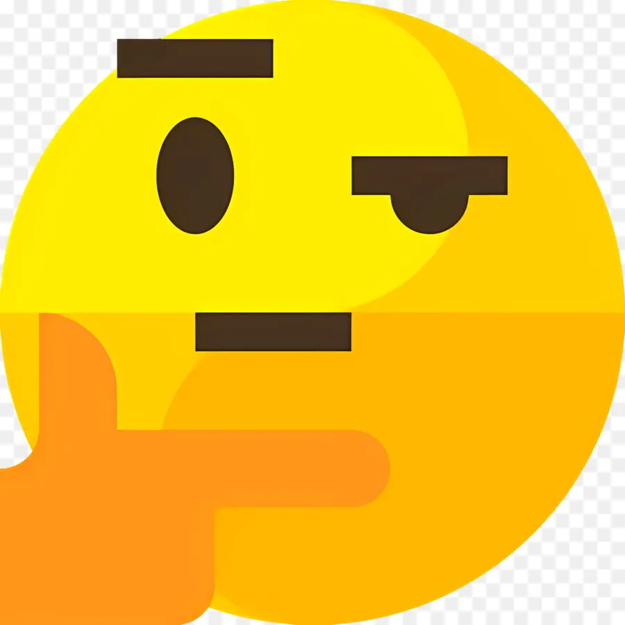 Cara De Pensamiento Emoji，Emoji Enojado PNG