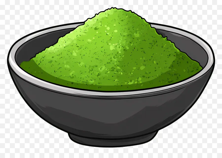 Polvo De Matcha，Polvo Verde PNG