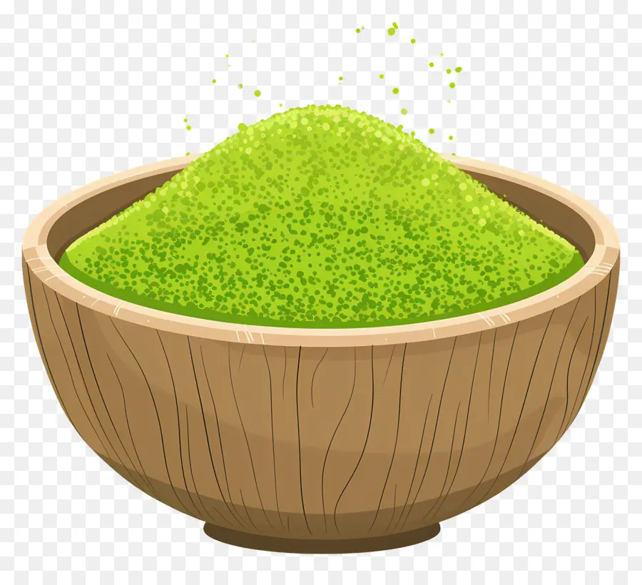 Polvo De Matcha，Polvo Verde PNG