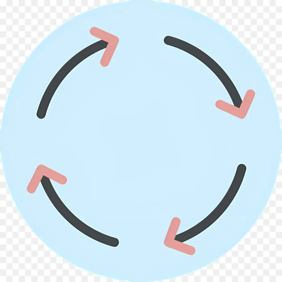 Flecha Circular，Flechas Circulares PNG