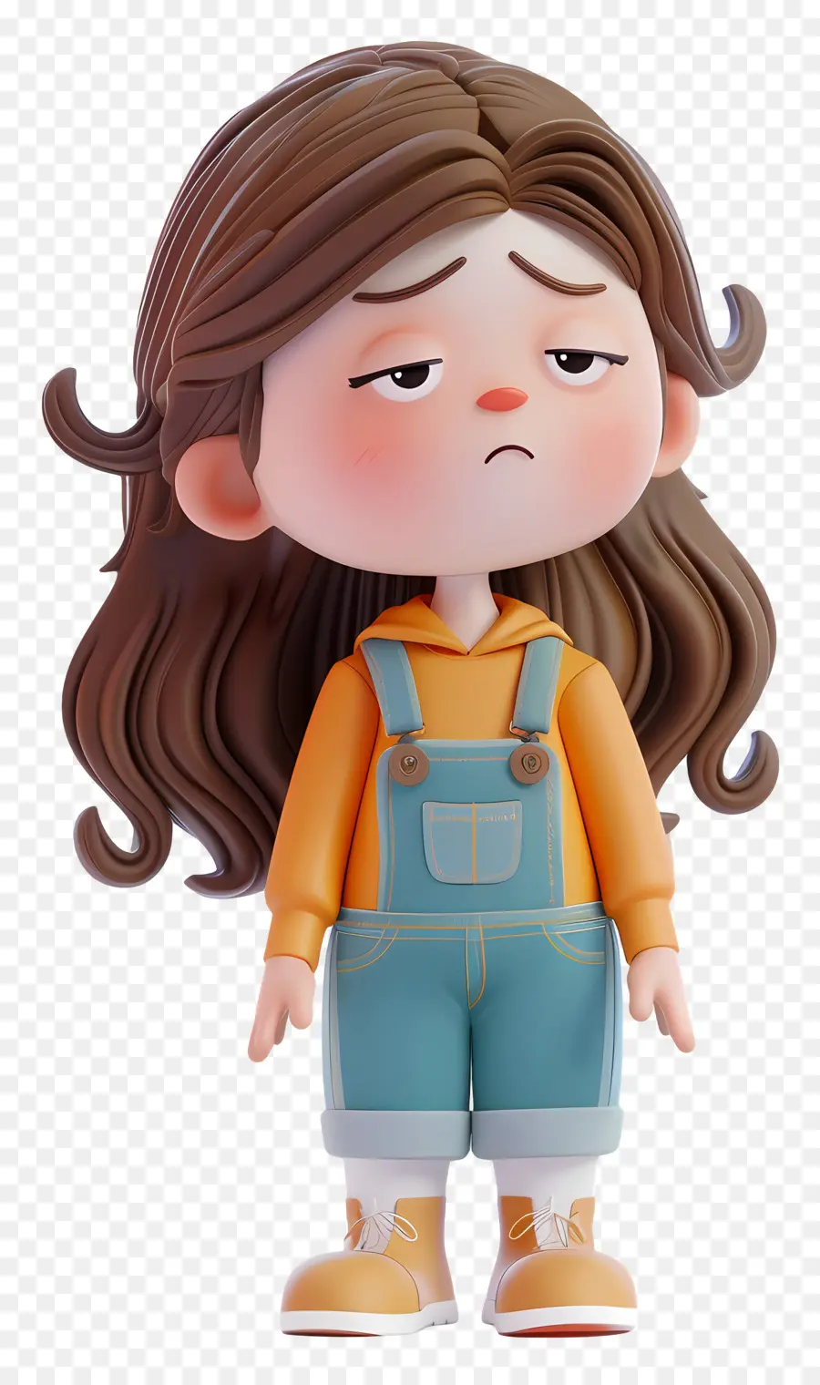 Niña Triste，Dibujos Animados PNG