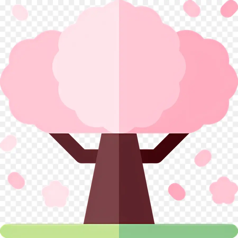 Arbol De Flores，árbol Rosa PNG