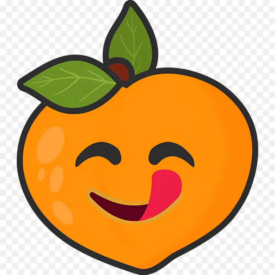 Melocotón Emoji，Emoji De Durazno PNG