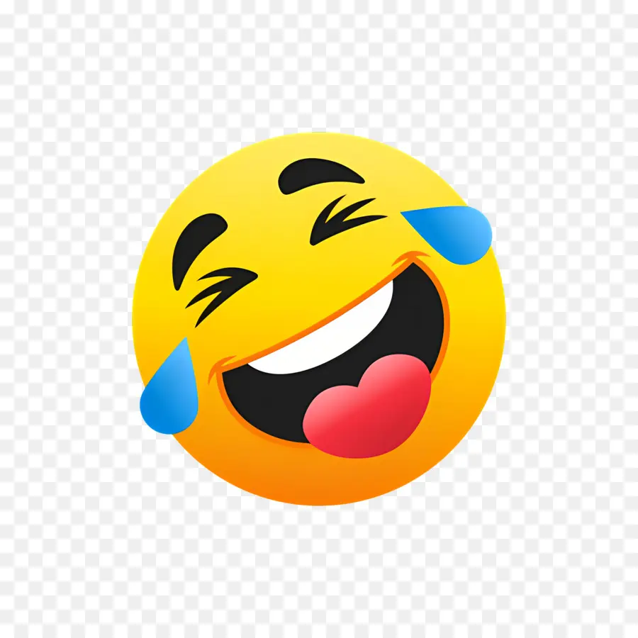 Risa Emoji，Emoji Riendo PNG