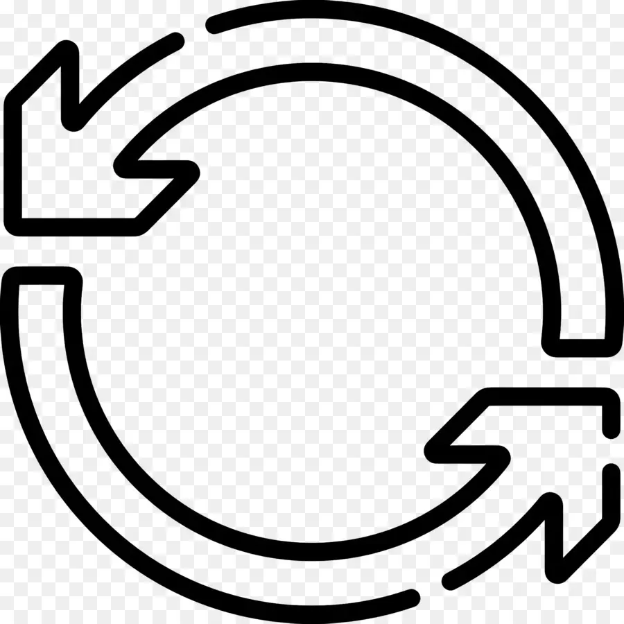 Flecha Circular，Flechas Circulares PNG