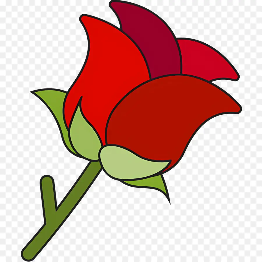 Flor Roja，Rosa PNG