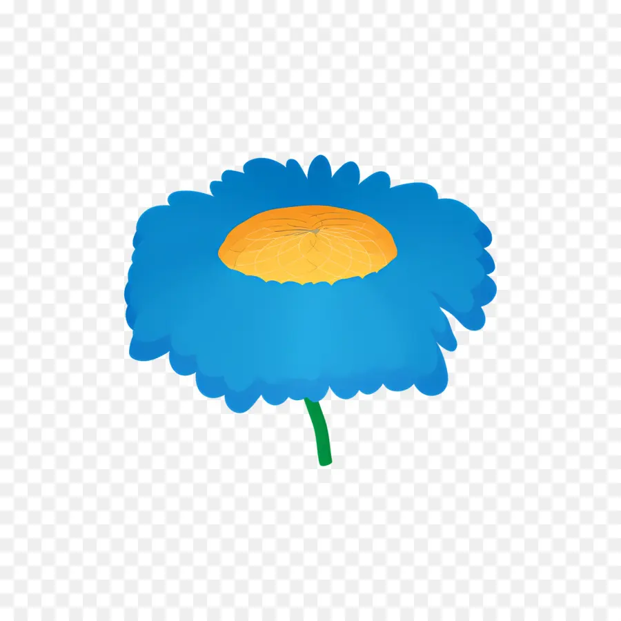 Flor Azul，Planta PNG