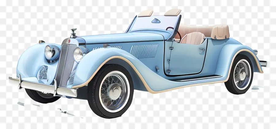 Coche 3d，Coche Antiguo PNG