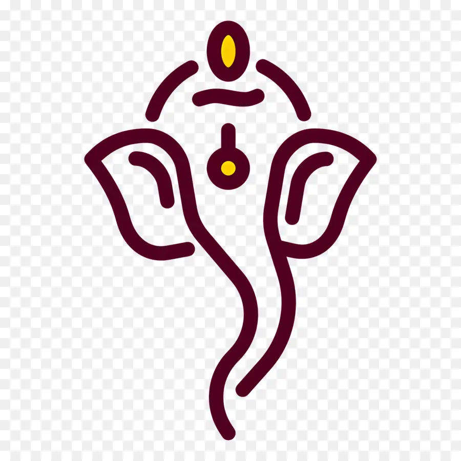 Ganesh，Contorno De Elefante PNG