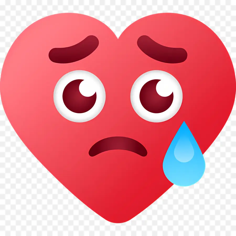 Emojis De Corazon，Corazón Triste PNG