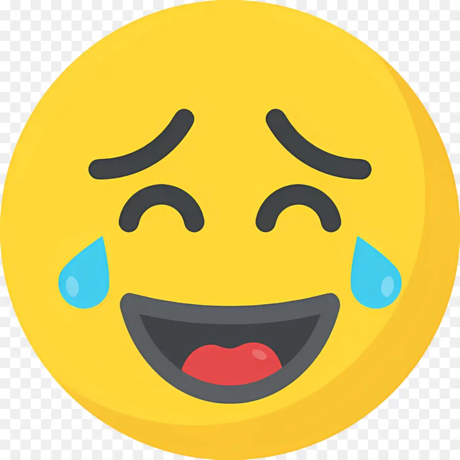 Risa Emoji，Emojis Llorando PNG