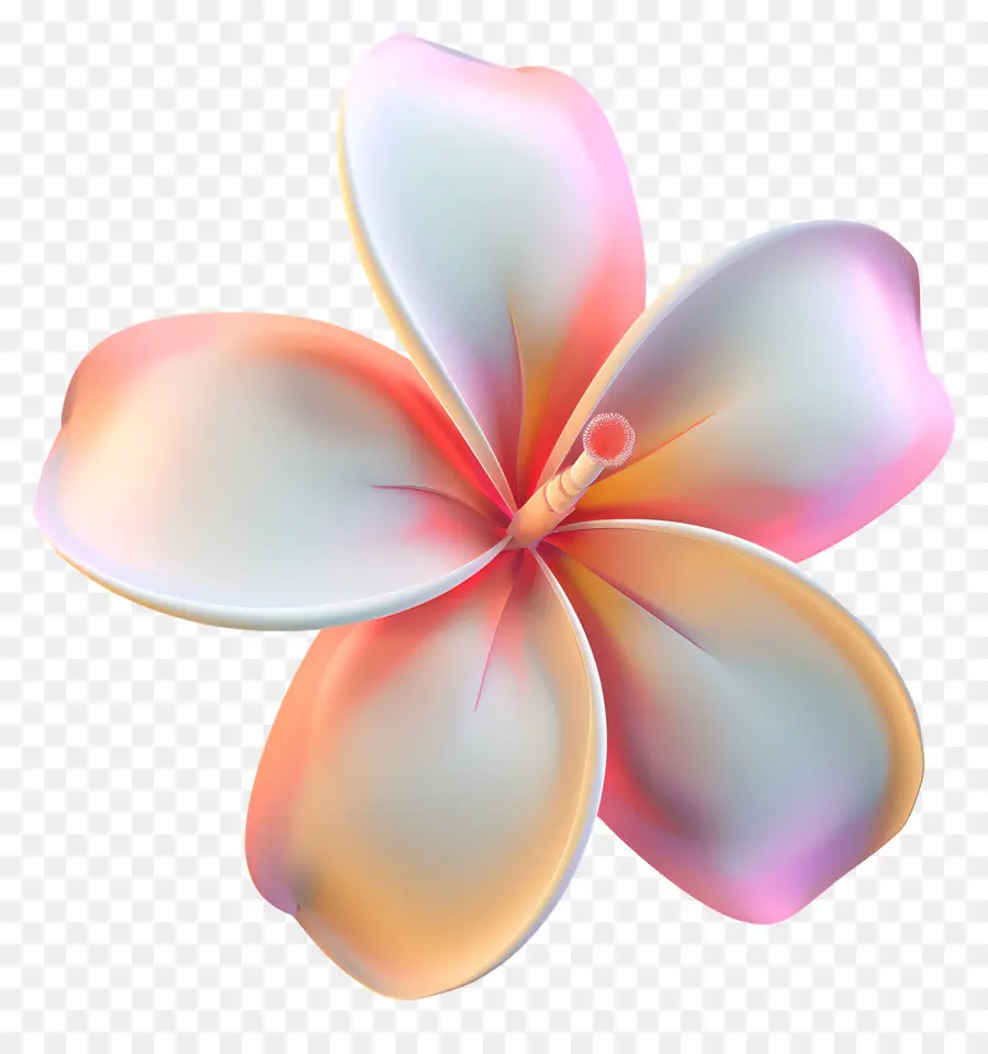 Flor 3d，Flor Colorida PNG