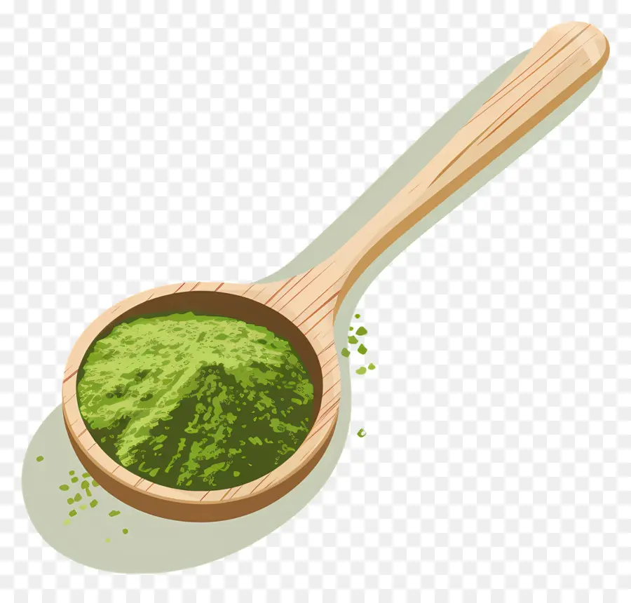 Polvo De Matcha，Polvo Verde PNG