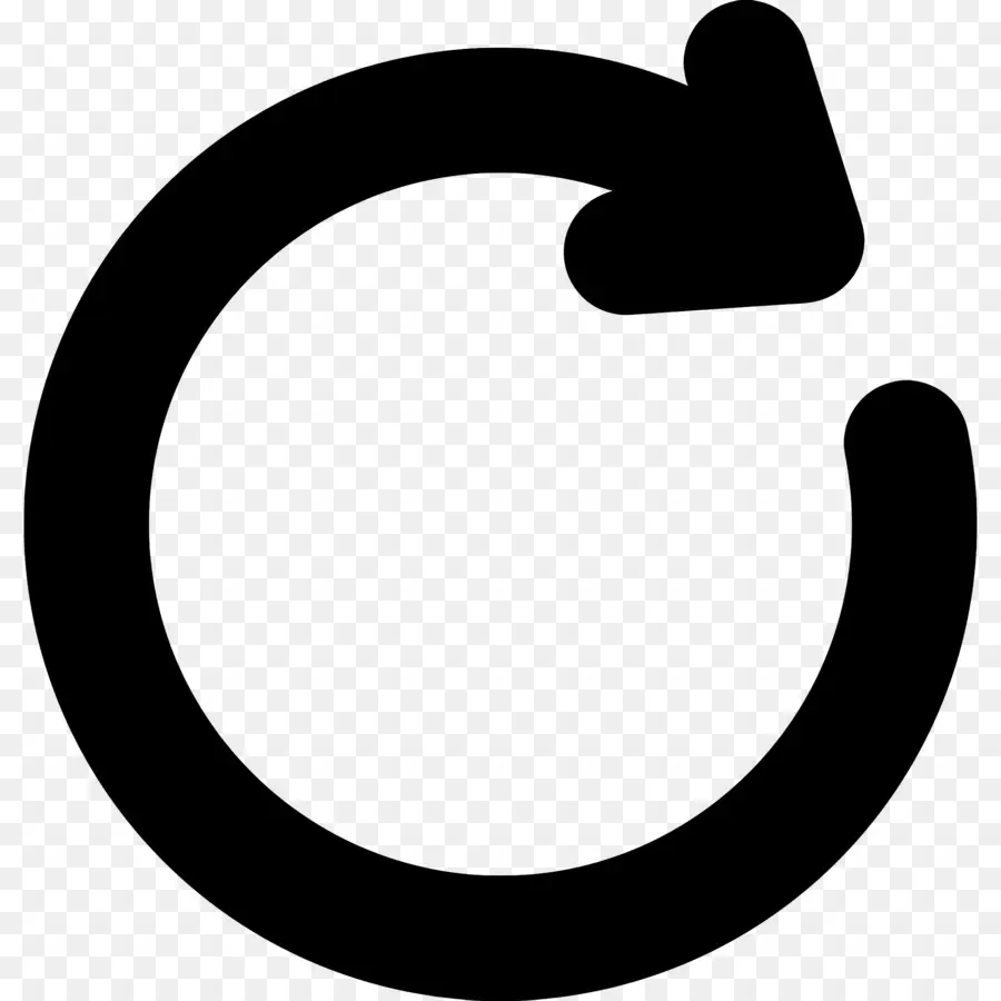 Flecha Circular，Actualizar Icono PNG