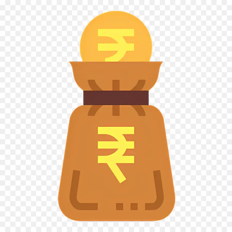 Rupias Indias，Bolsa De Dinero PNG