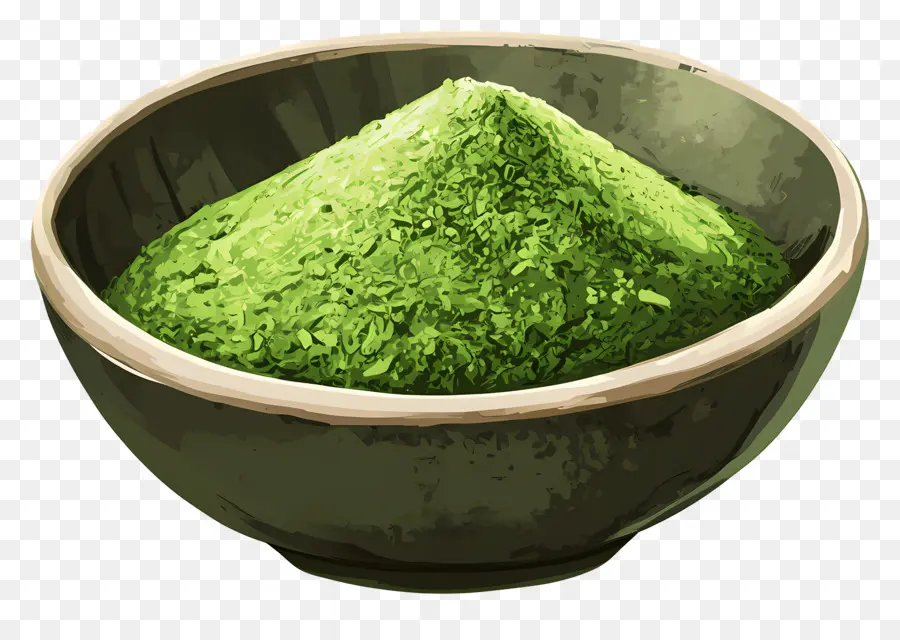 Polvo De Matcha，Polvo Verde PNG