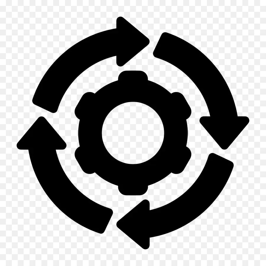 Flecha Circular，Flechas De Ciclo PNG