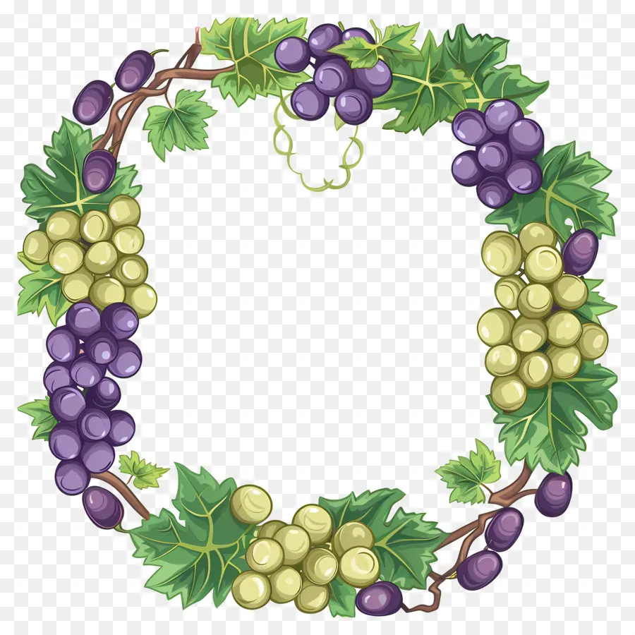 Corona De Uva，Uvas PNG