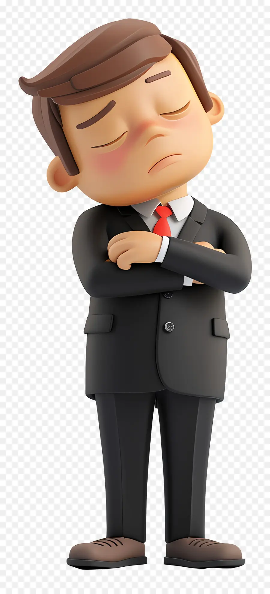 Empresario Cansado，Empresario De Dibujos Animados PNG