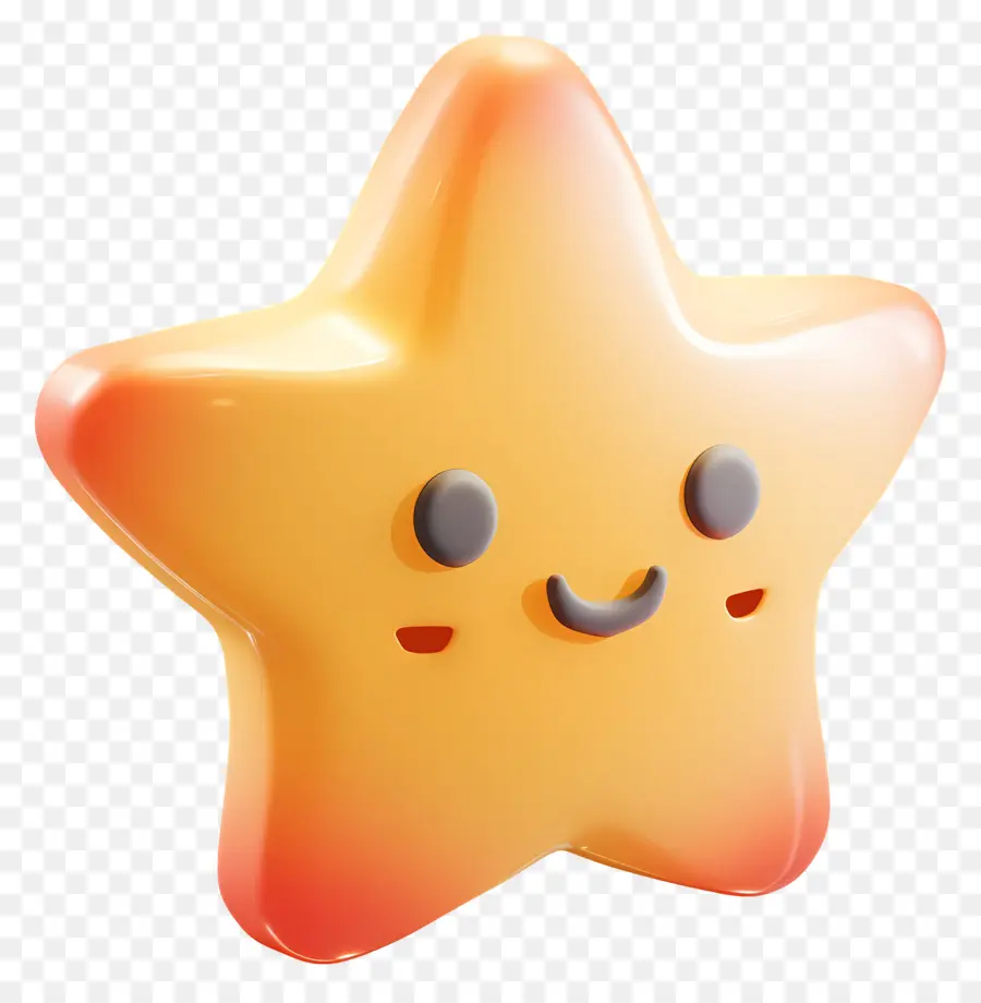 Estrella 3d，Linda Estrella PNG