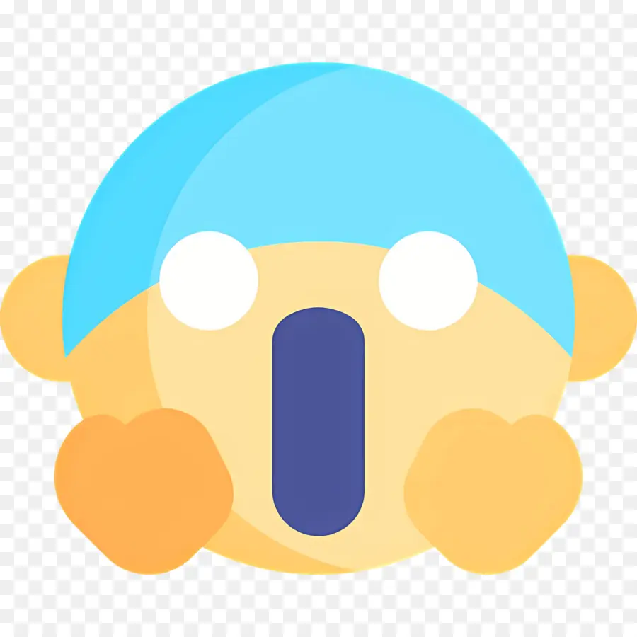 Emoji Sorprendido，Rostro PNG