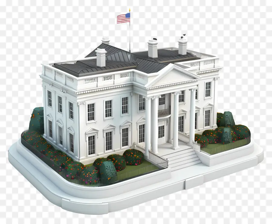 Casa 3d，Casa Blanca PNG