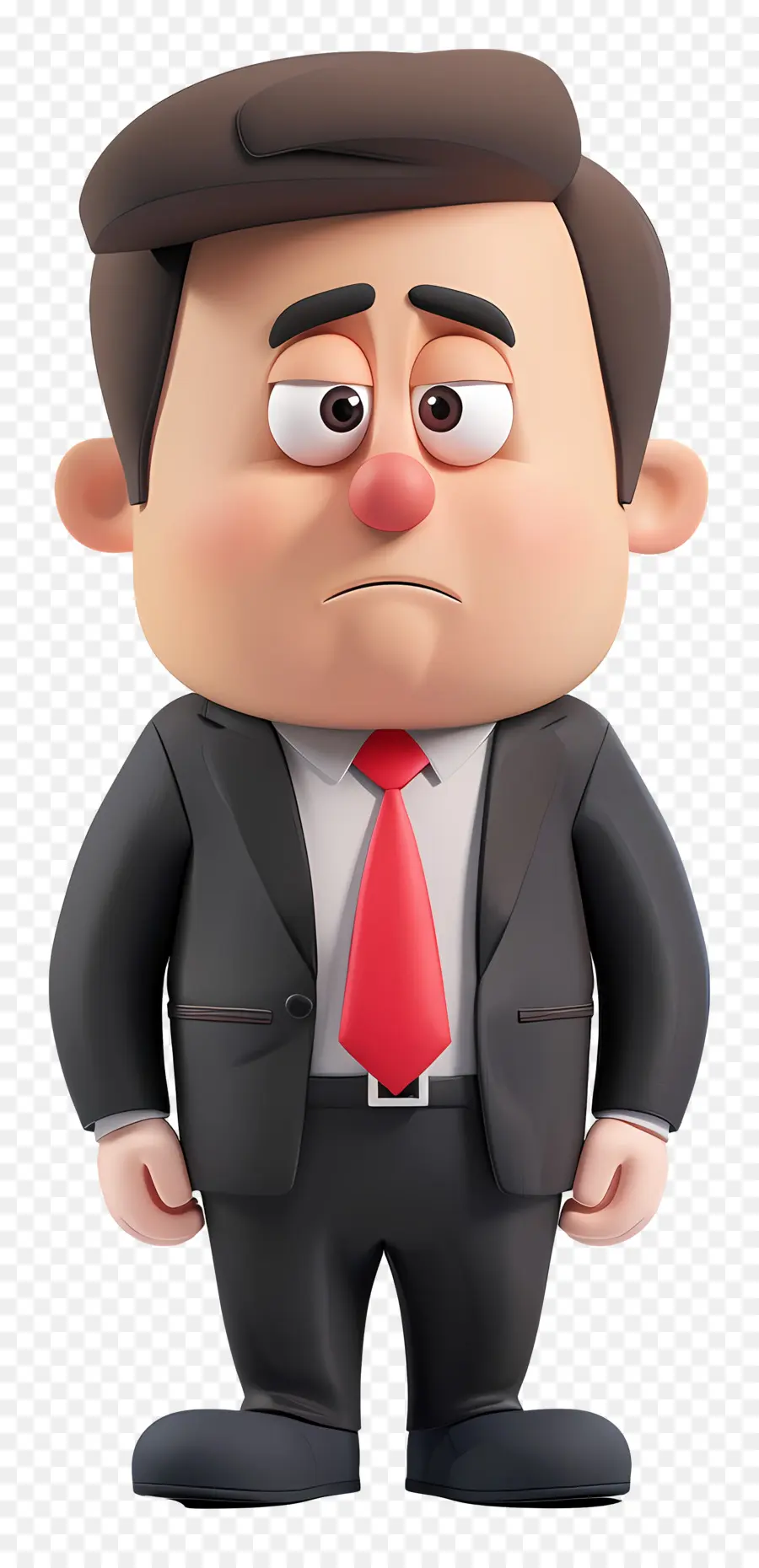 Empresario Triste，Empresario De Dibujos Animados PNG