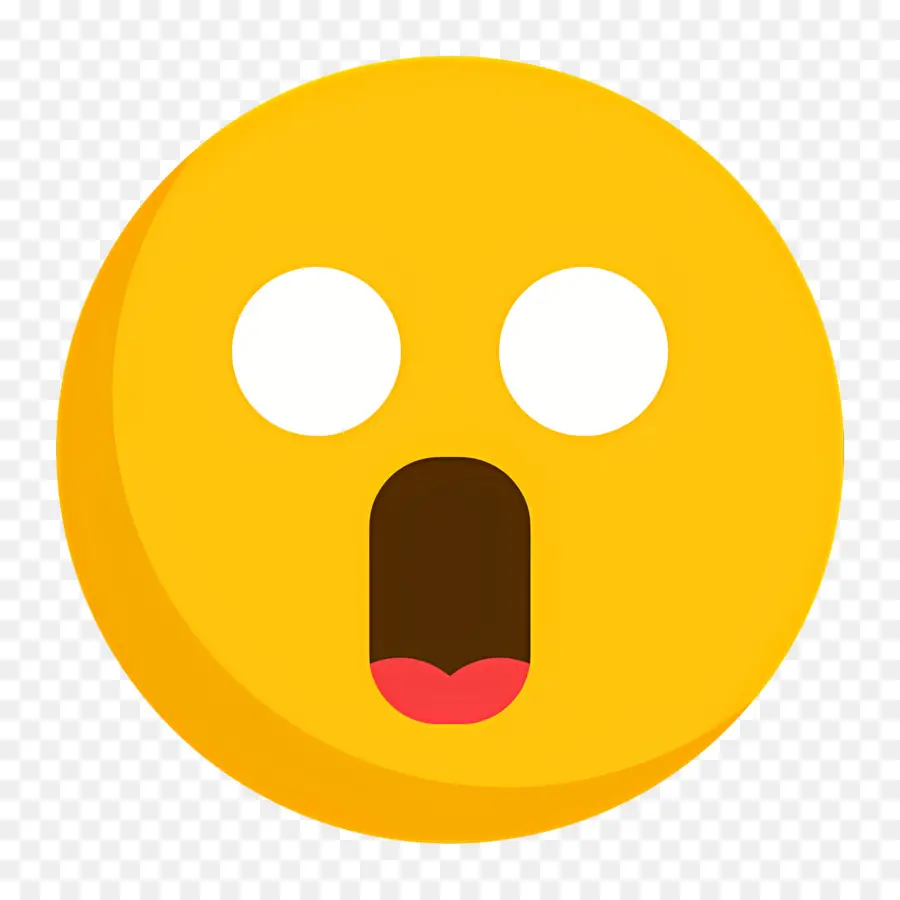 Emoji Sorprendido，Rostro PNG