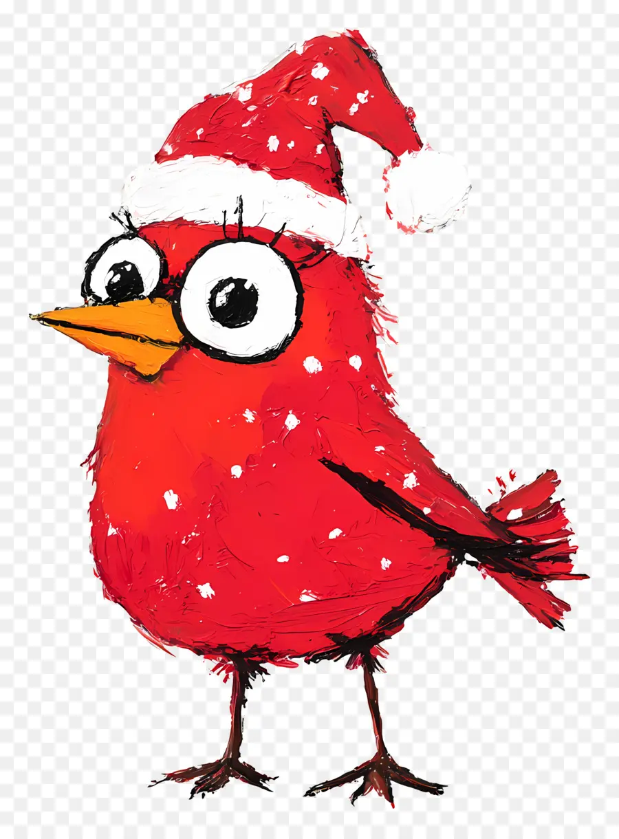 Pájaro De Navidad，Pájaro Rojo PNG