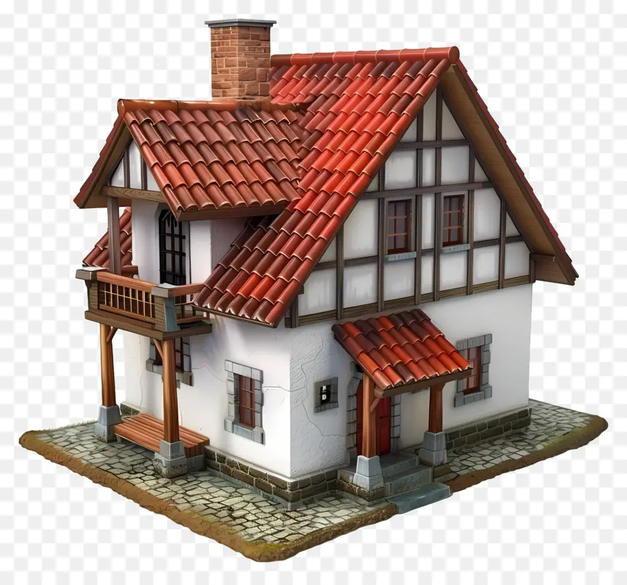 Casa 3d，Linda Casa PNG