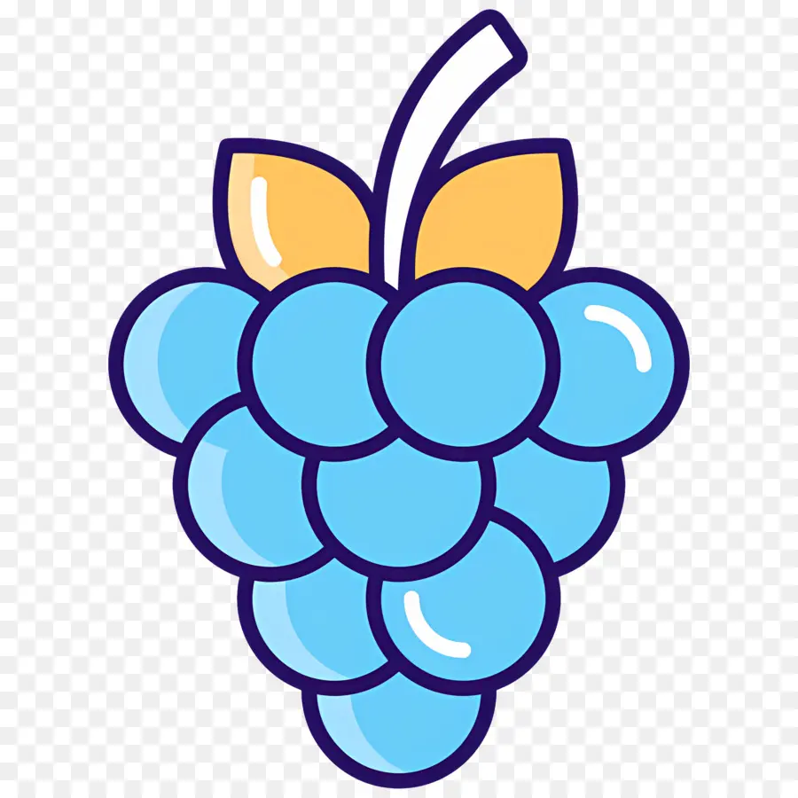 Vendimia，Uvas Azules PNG