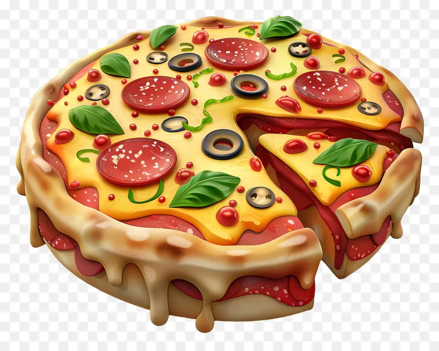 Linda Pizza，Pizza PNG